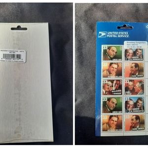 Broadway Songwriters Stamp Set. Unopened.